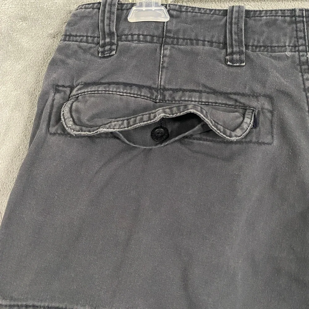 Old Navy Cargo Shorts Sz‎ 34 Gray Cotton Relaxed Fit Y2K Skater Grunge Utility